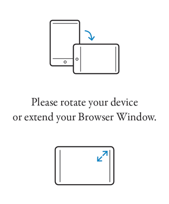 Please rotate your device